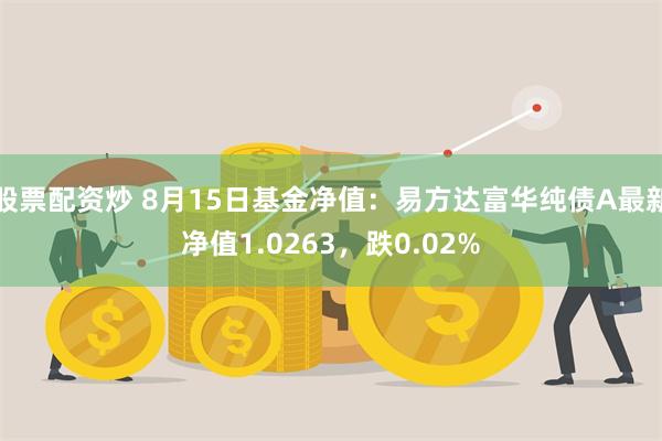 股票配资炒 8月15日基金净值：易方达富华纯债A最新净值1.0263，跌0.02%